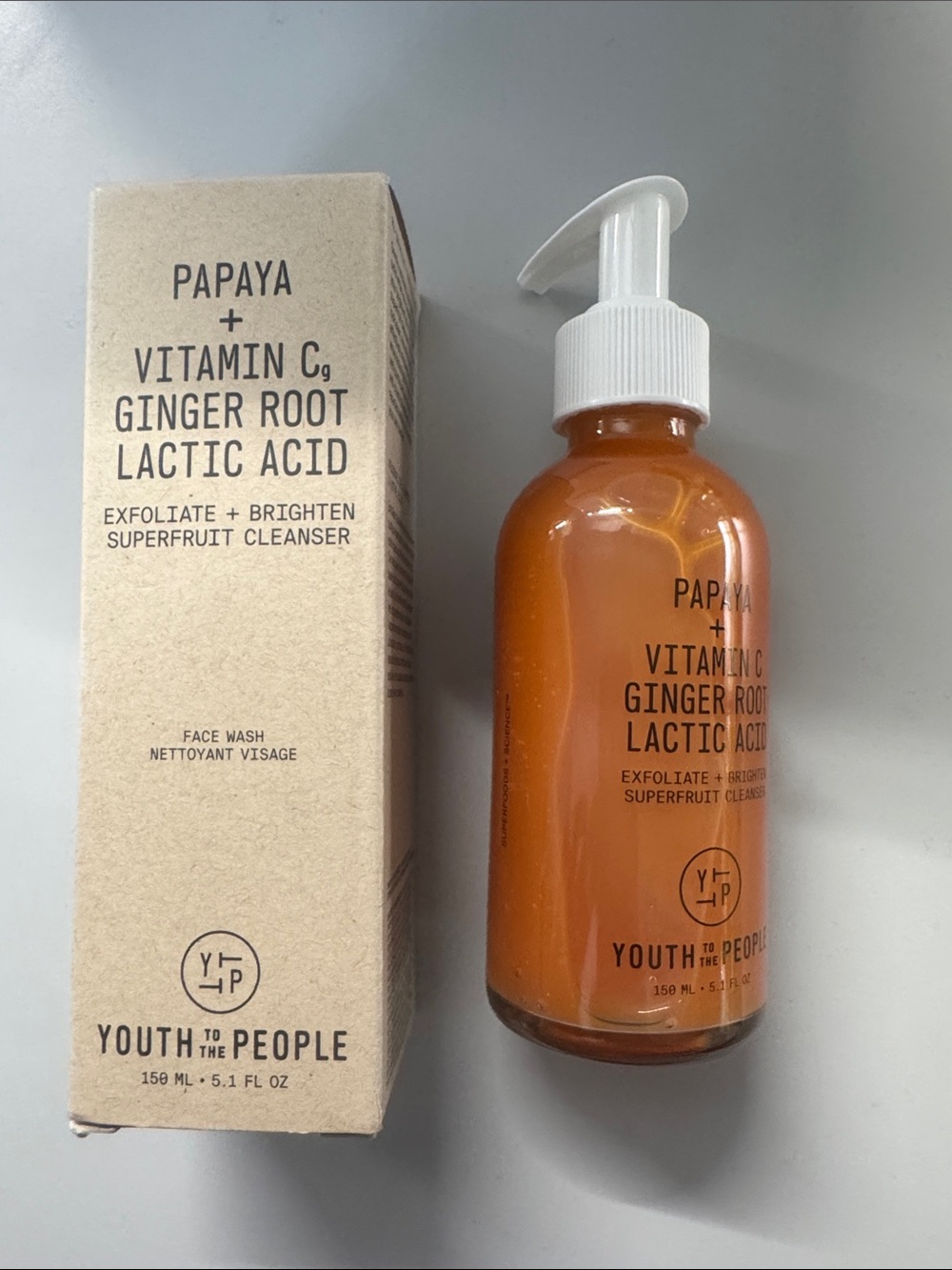 Youth To The People Papaya + Vitamin C Superfruit Cleanser